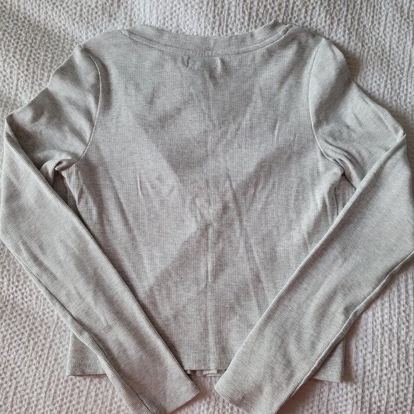 Light Gray Button-Up - Picture 5 of 6